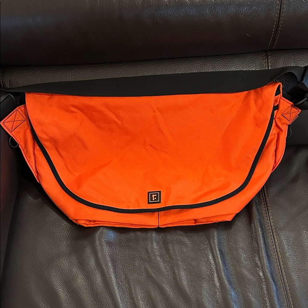 Rickshaw Bold Orange Messenger Bag